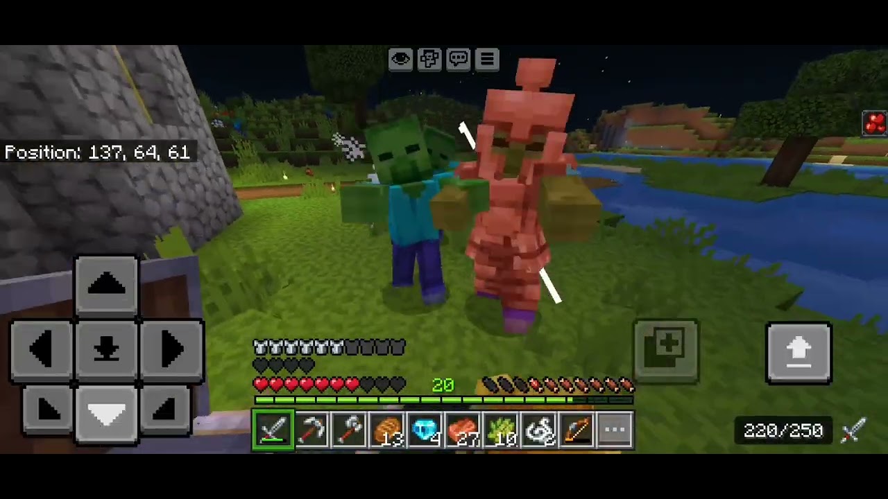 Minecraft Nodaytimes (episode 2) starting to farming 