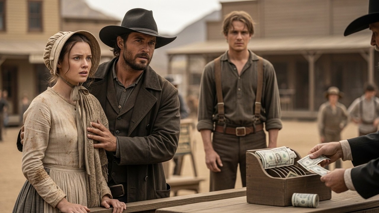 Her Brother Sold Her At Auction Without Her Knowing, The Cowboy Bought Her And Told Her Truth