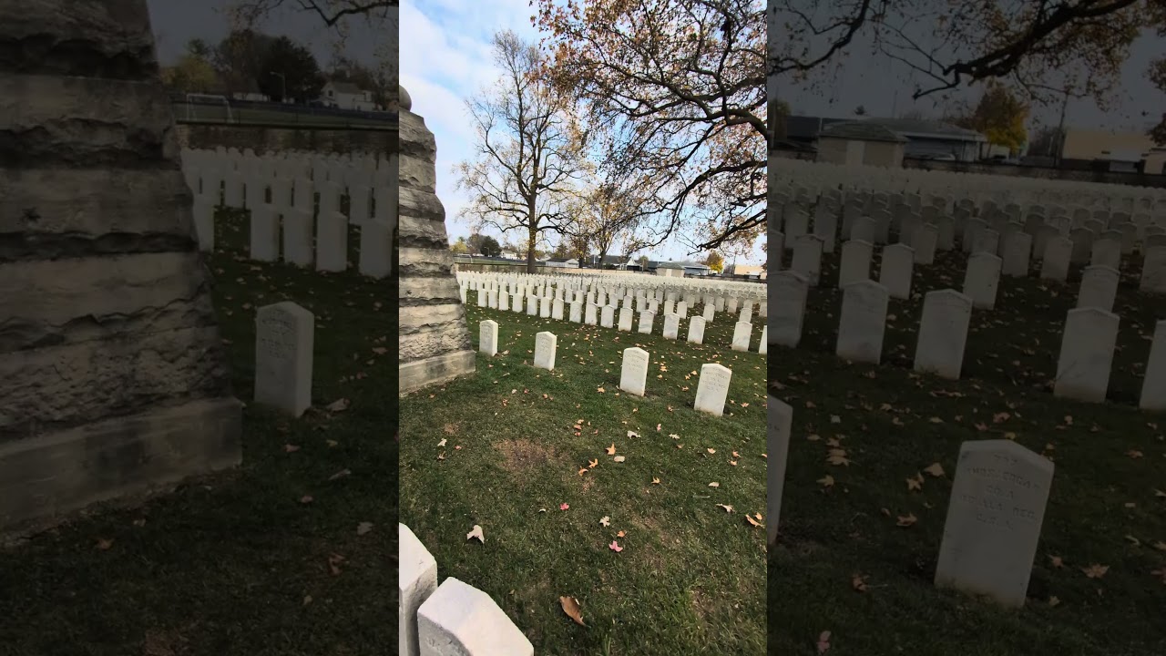 Ohio's confederate cemetery #travel #history #ohio