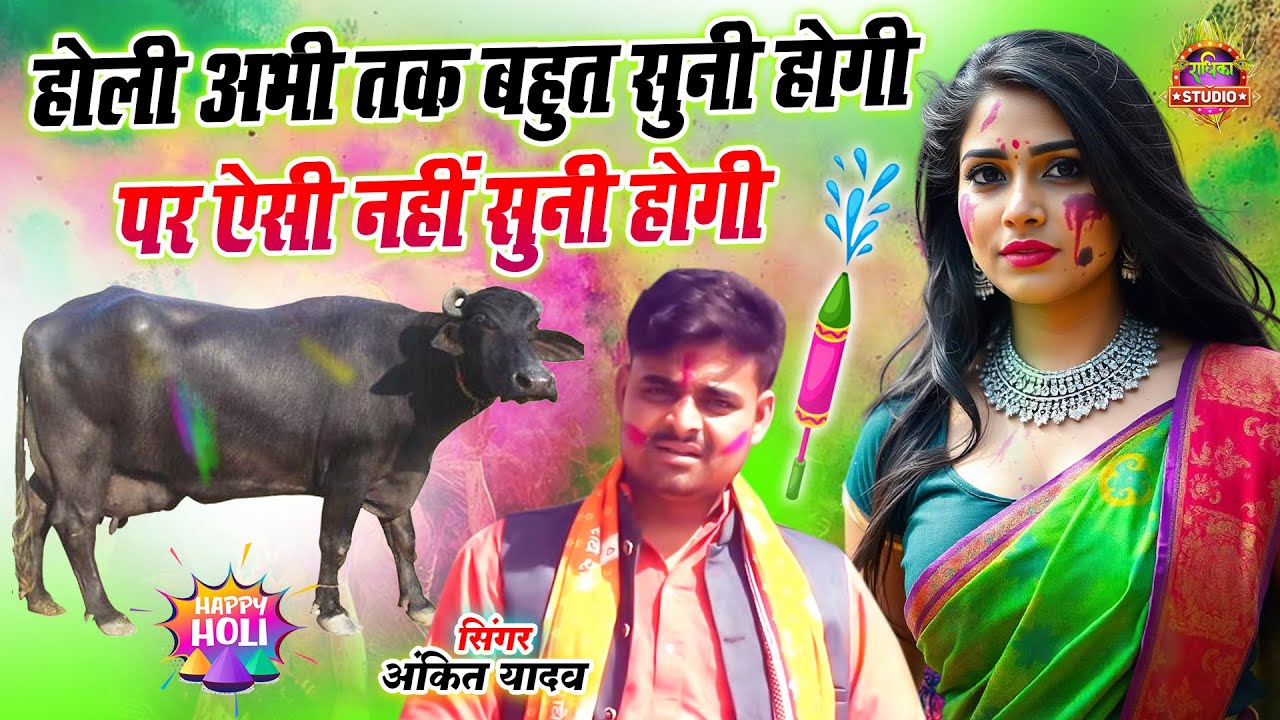 होली अभी तक बहुत सुनी होगी \\ पर ऐसी नहीं सुनी होगी \\ सुनके पेट में दर्द हो जायेगा \\ New Holi Song