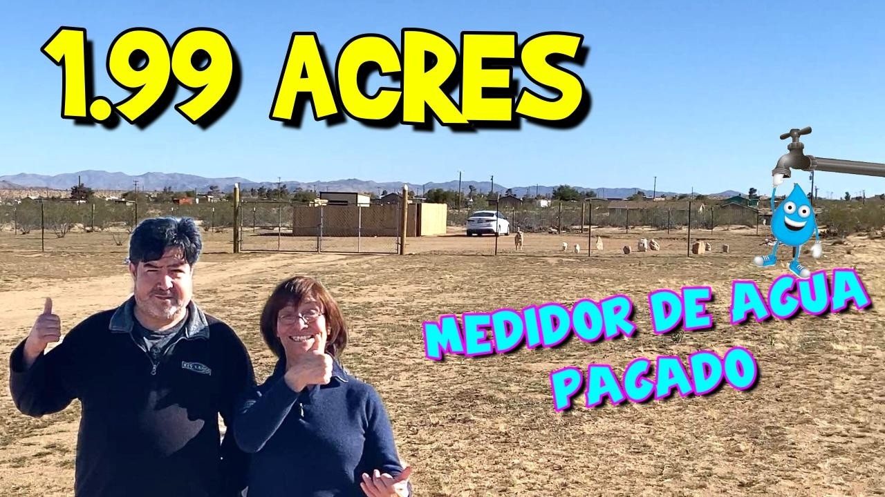 🟢 GRAN OPORTUNIDAD: Pa' EMPEZAR tu RANCHITO | LANDERS, CA | Encontrando OPORTUNIDADES