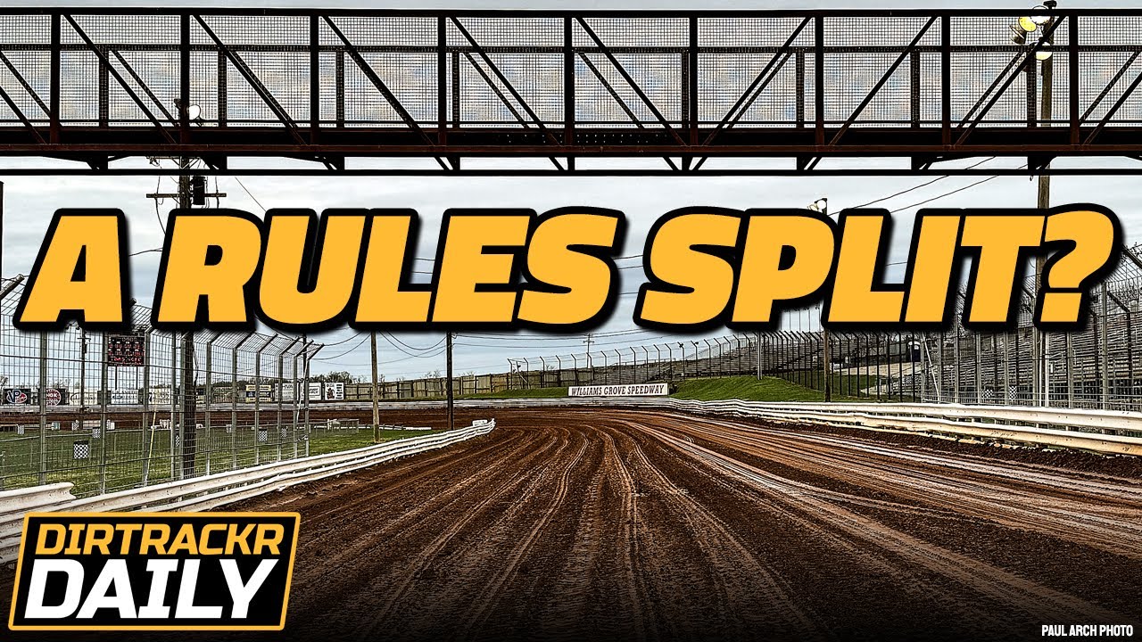 A key PA dirt track and a small rule change that caught my attention