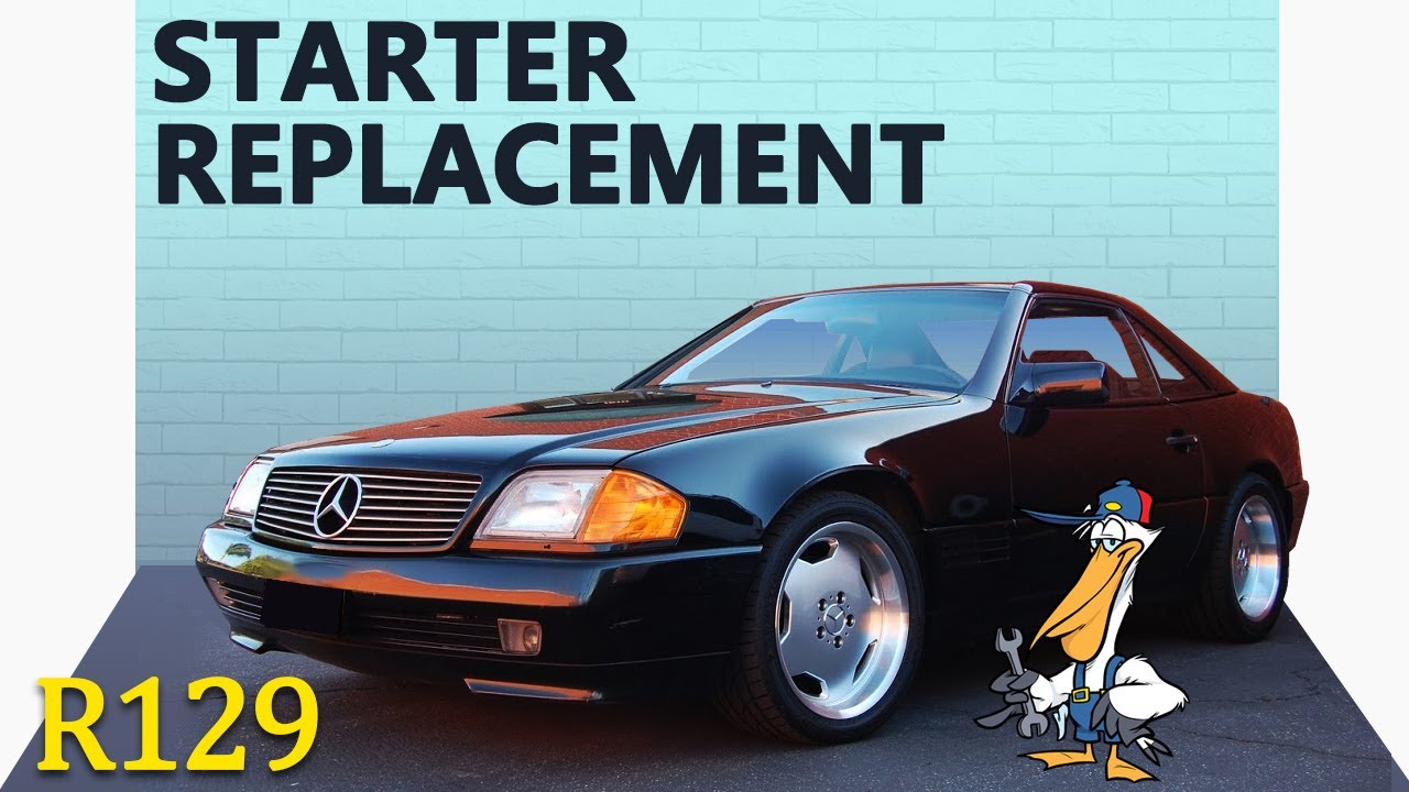 Замена стартера Mercedes-Benz R129 SL-класса