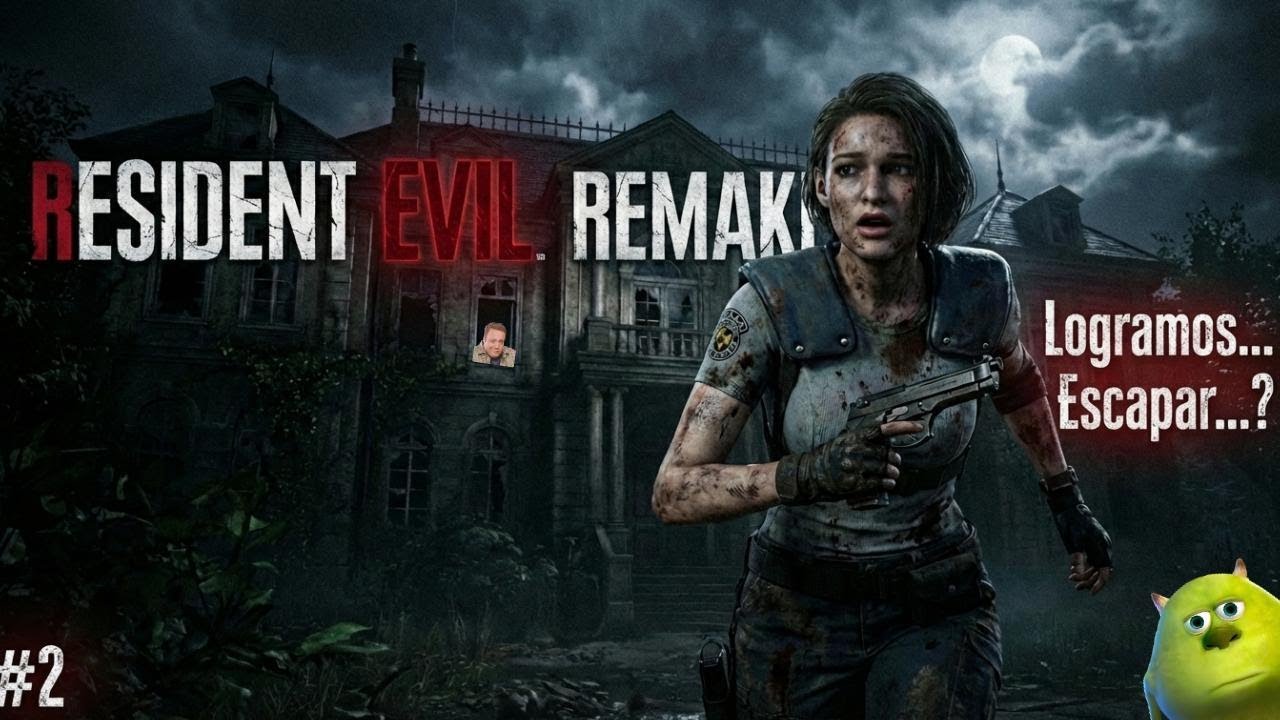 SALIMOS... Al fin, de la mansión RESIDENT EVIL REMAKE #2
