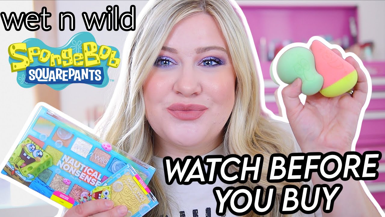 WET N WILD SPONGEBOB COLLECTION: I BOUGHT EVERYTHING!