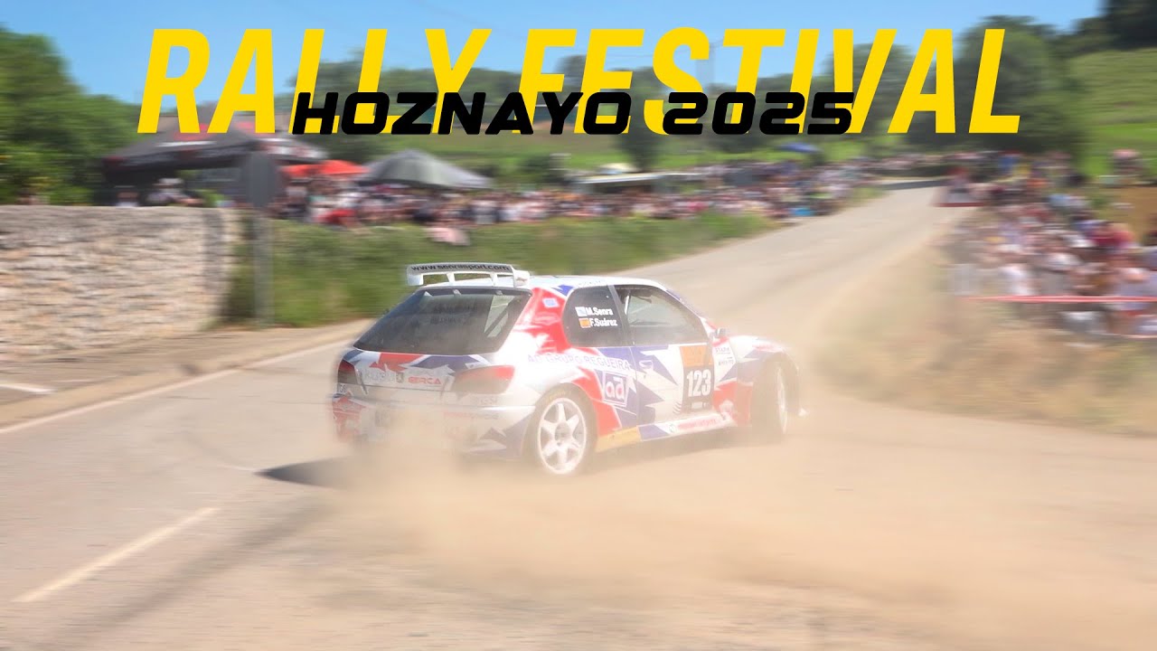 Rallye Festival Hoznayo 2025 #rallylegends show | Carli Cup