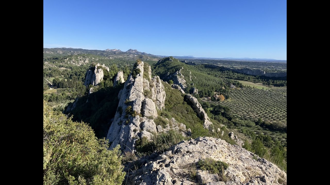 Randonnée dans les Alpilles - Les Crêtes du Pas-du-Loup