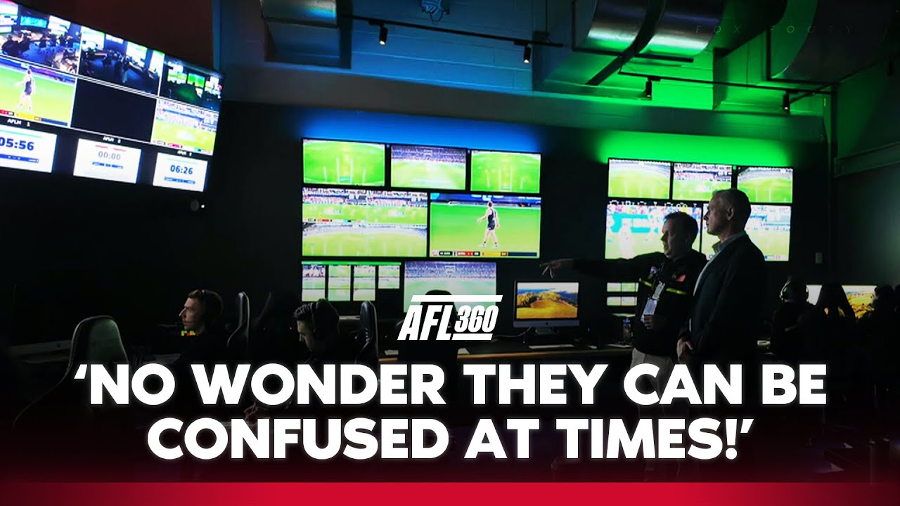 Simmo & Horse access all areas with AFL umpires and explain just how hard the job is! | AFL 360