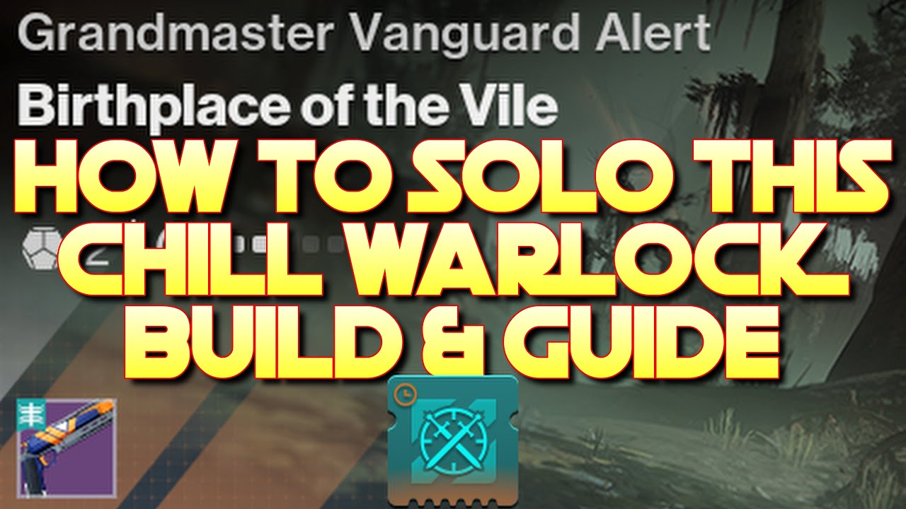 DESTINY 2 - HOW TO SOLO BIRTHPLACE OF THE VILE, CHILL WARLOCK BUILD #destiny2 #renegades #bungie
