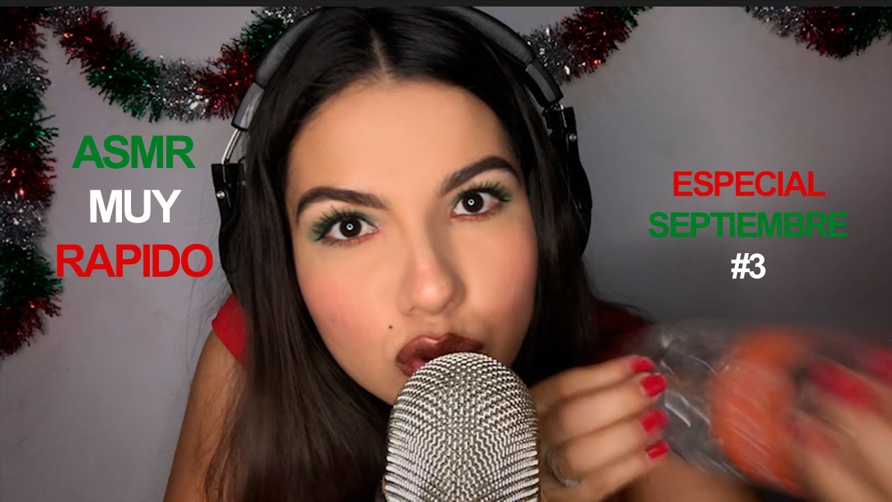 ASMR RAPIDO - Especial Septiembre #3