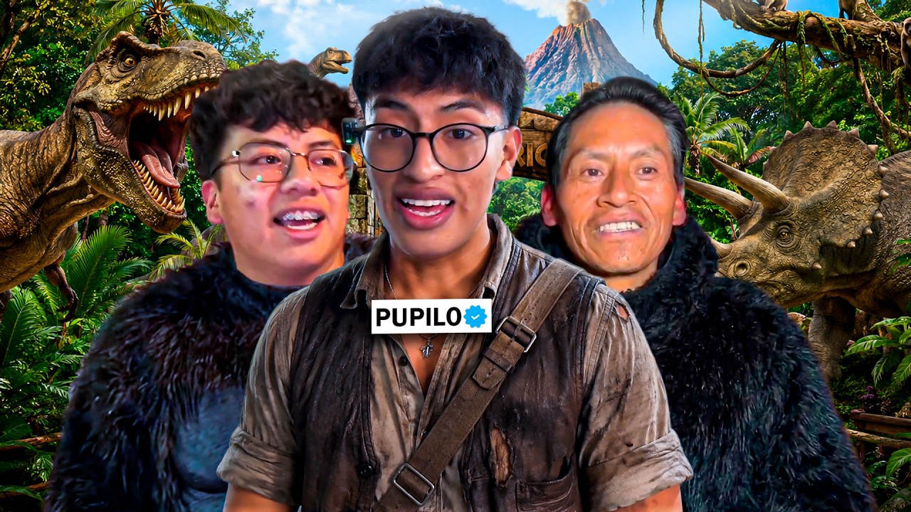 PUPILO593 Y SU FAMILIA EXPLORANDO UN PARQUE JUR&Aacute;SICO POR PRIMERA VEZ🦖🌋