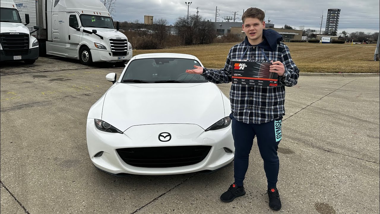 Does K&N drop-in filter make your car faster? TESTED (ND MIATA)