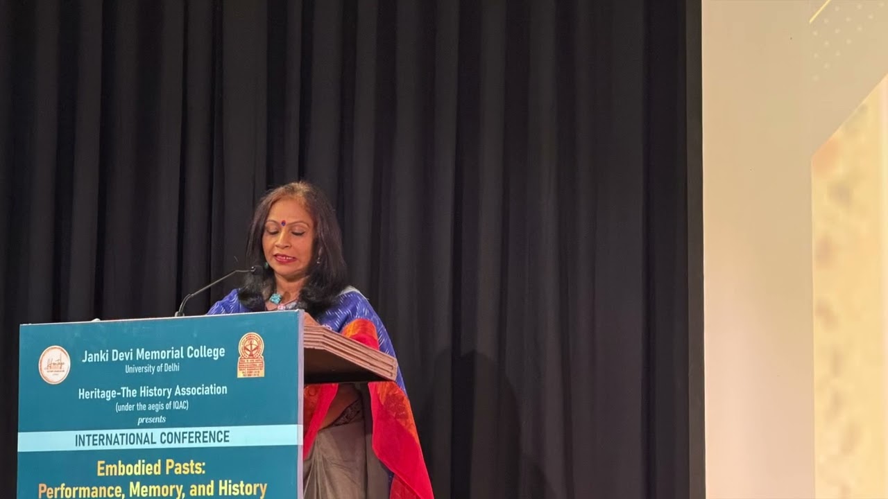 Welcome Speech of Prof Swati Pal (Principal) and Book Launch, International Conference, IIC