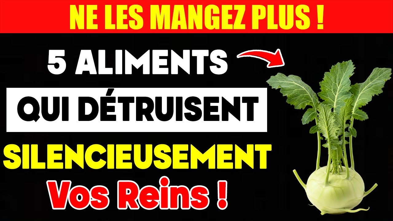 Urine Mousseuse et Reins Faibles? 5 Aliments à Éviter Immédiatement pour Sauver Vos Reins !