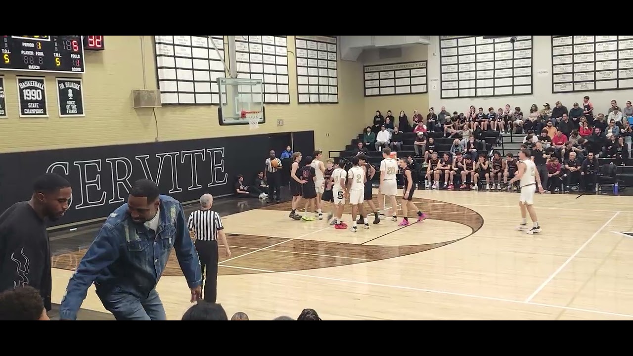 Servite vs Esperanza, Boys High School Varsity Basketball 12/05/25.
