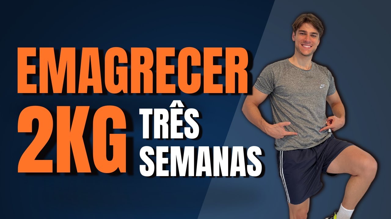 Treino completo para emagrecer 2kg em três semanas