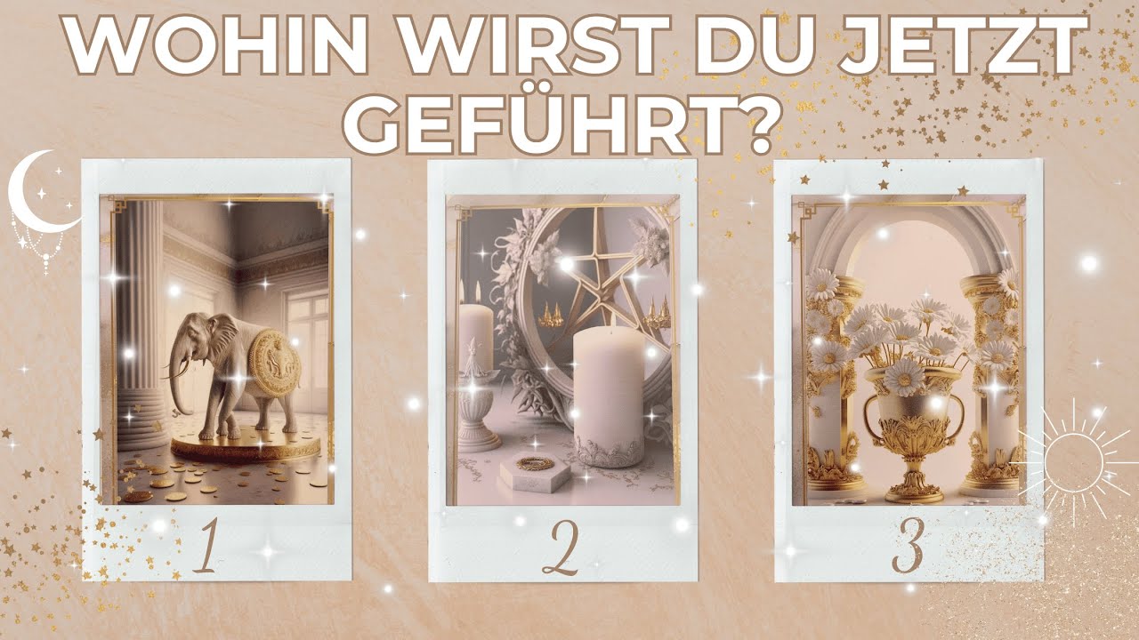 Wohin wirst du jetzt geführt?💫🔮Auswahlorakel - Wähle einen Stapel🔮💫