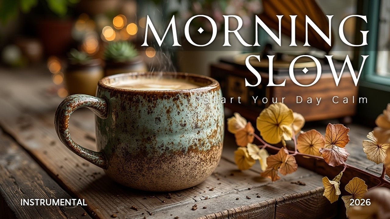 Slow Morning Acoustic Guitar ☕ Start Your Day Calm | Deep Focus Music for Work & Study