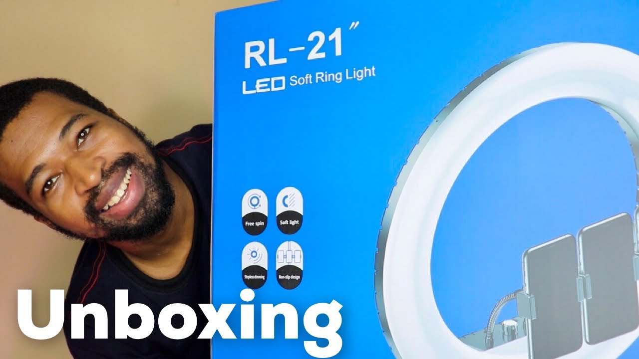ARO DE LUZ  DE 21 PULGADAS | Unboxing !!
