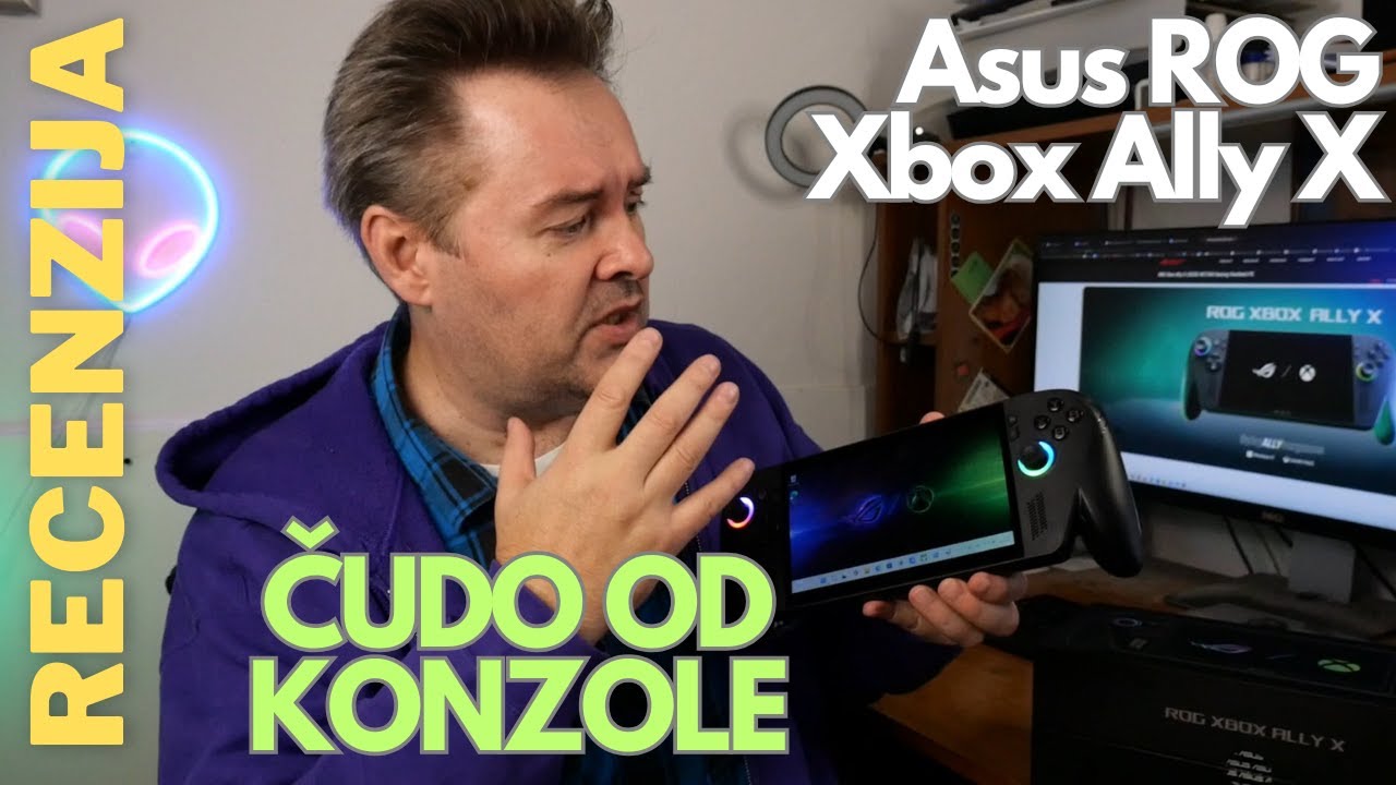 Asus ROG Xbox Ally X recenzija - najbolje Windows handheld gamersko iskustvo do sada (16.12.2025)