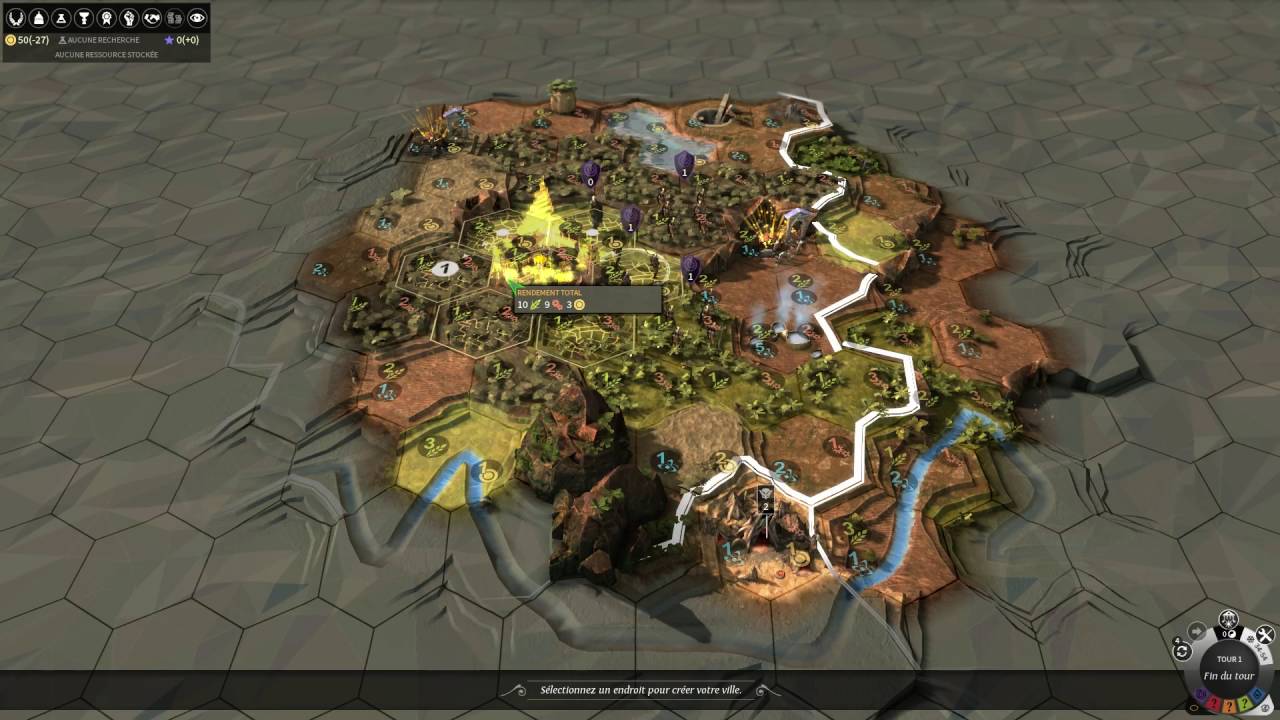 Endless Legend Tuto début de jeu - 100 premiers tours [fr]