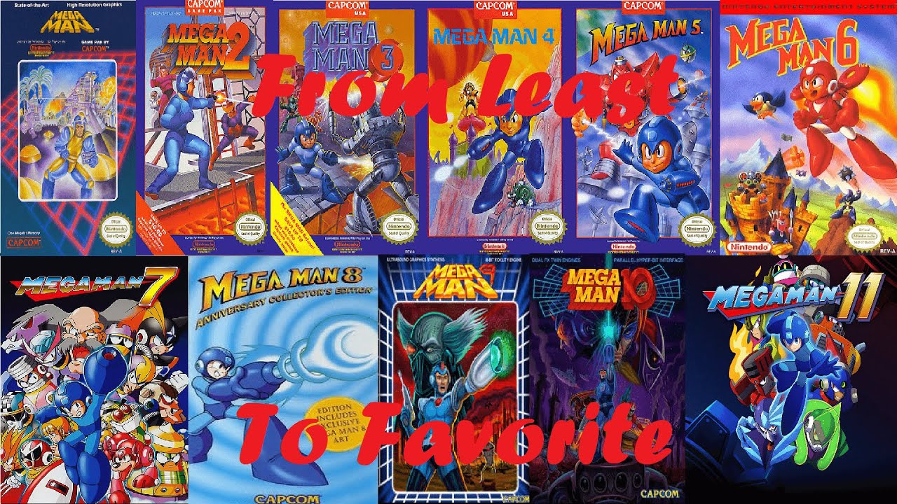 Ranking the Mega Man Classic Games