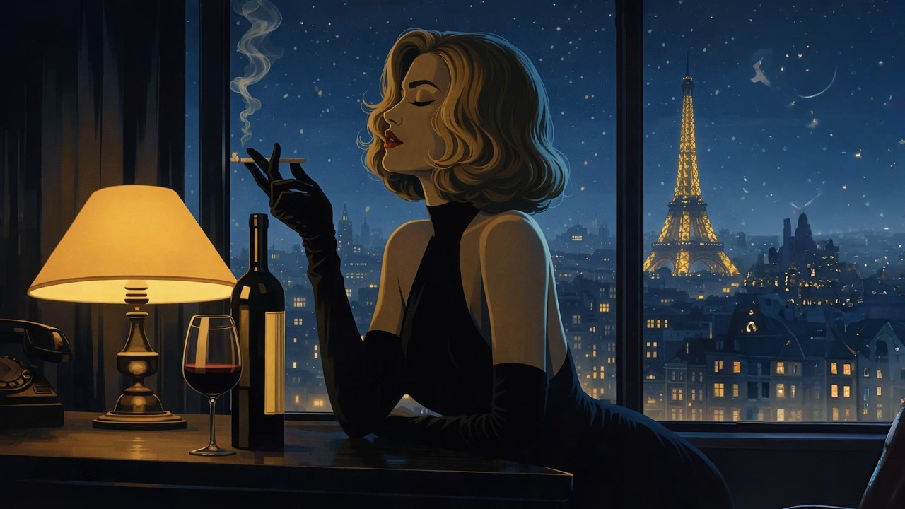 🎷1930s Jazz in Paris  | Relaxing Music for Studying 📒
