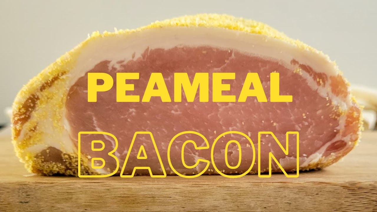 HOMEMADE PEAMEAL BACON | HOW TO MAKE PEAMEAL BACON