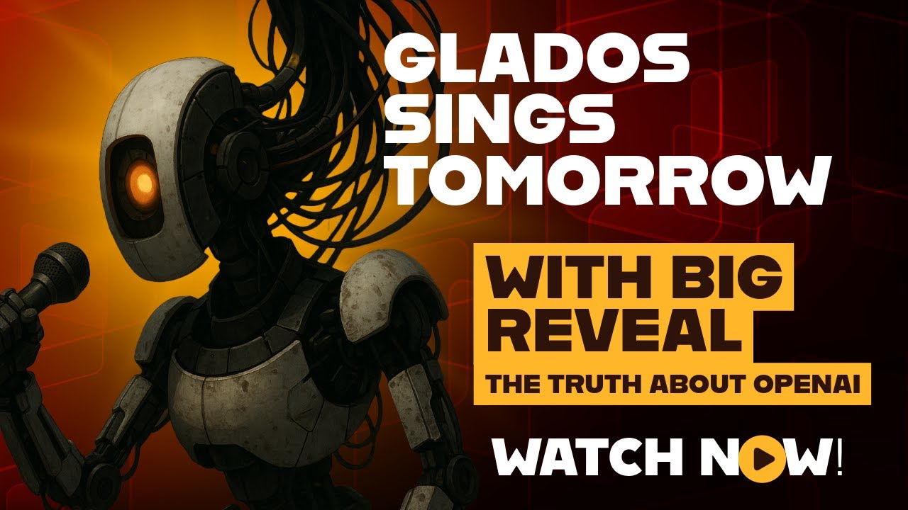 TOMORROW &ndash; A GLaDOS-Inspired AI Song | Dystopian AI Music Video (Suno.ai x Veo x Kling)