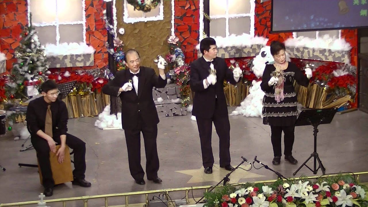 音樂盒舞者 Music Box Dancer -- 吳道雄、沈瑞美、吳世華手鐘三重奏 -- 20111225