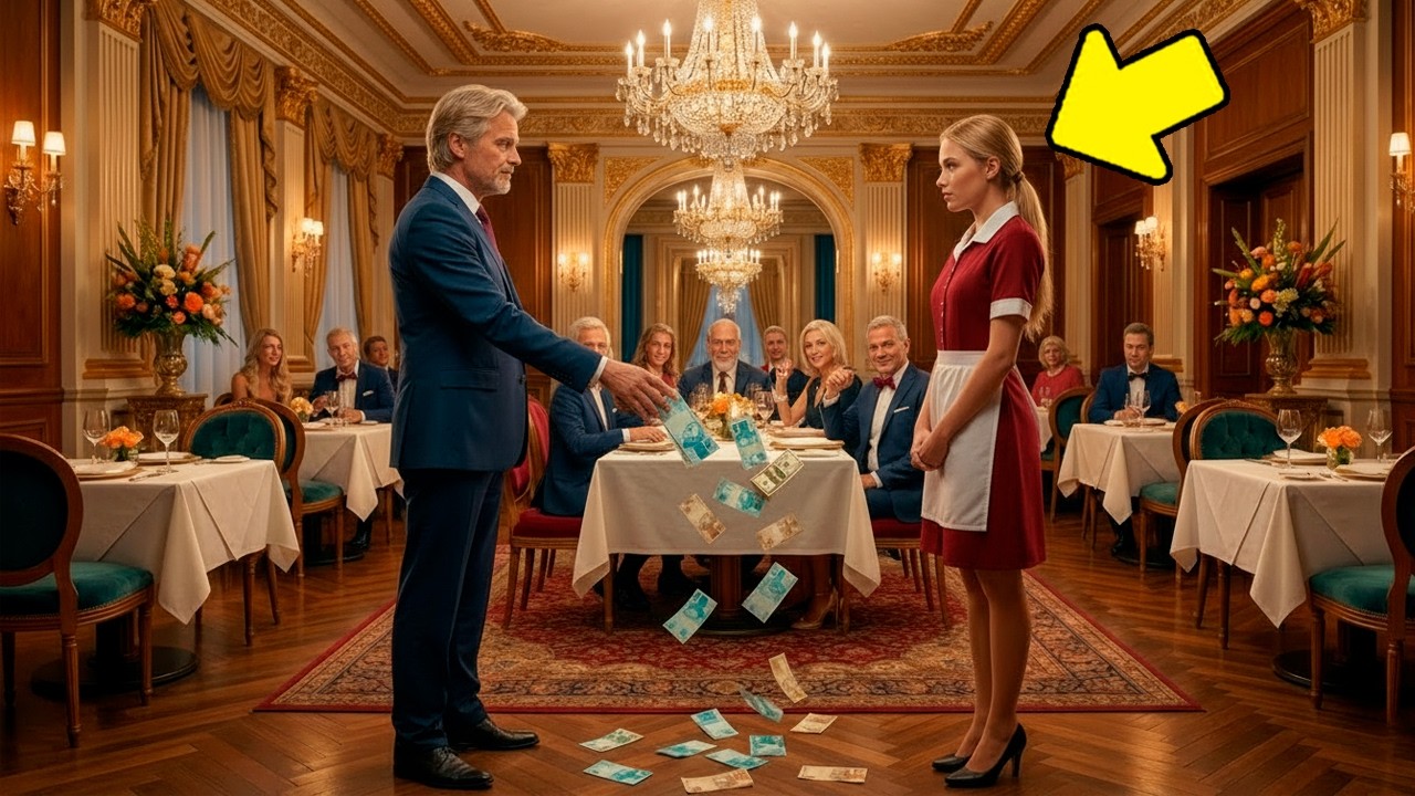Podnieś napiwek z podłogi, kelnerko… Jej odpowiedź zszokowała wszystkich…