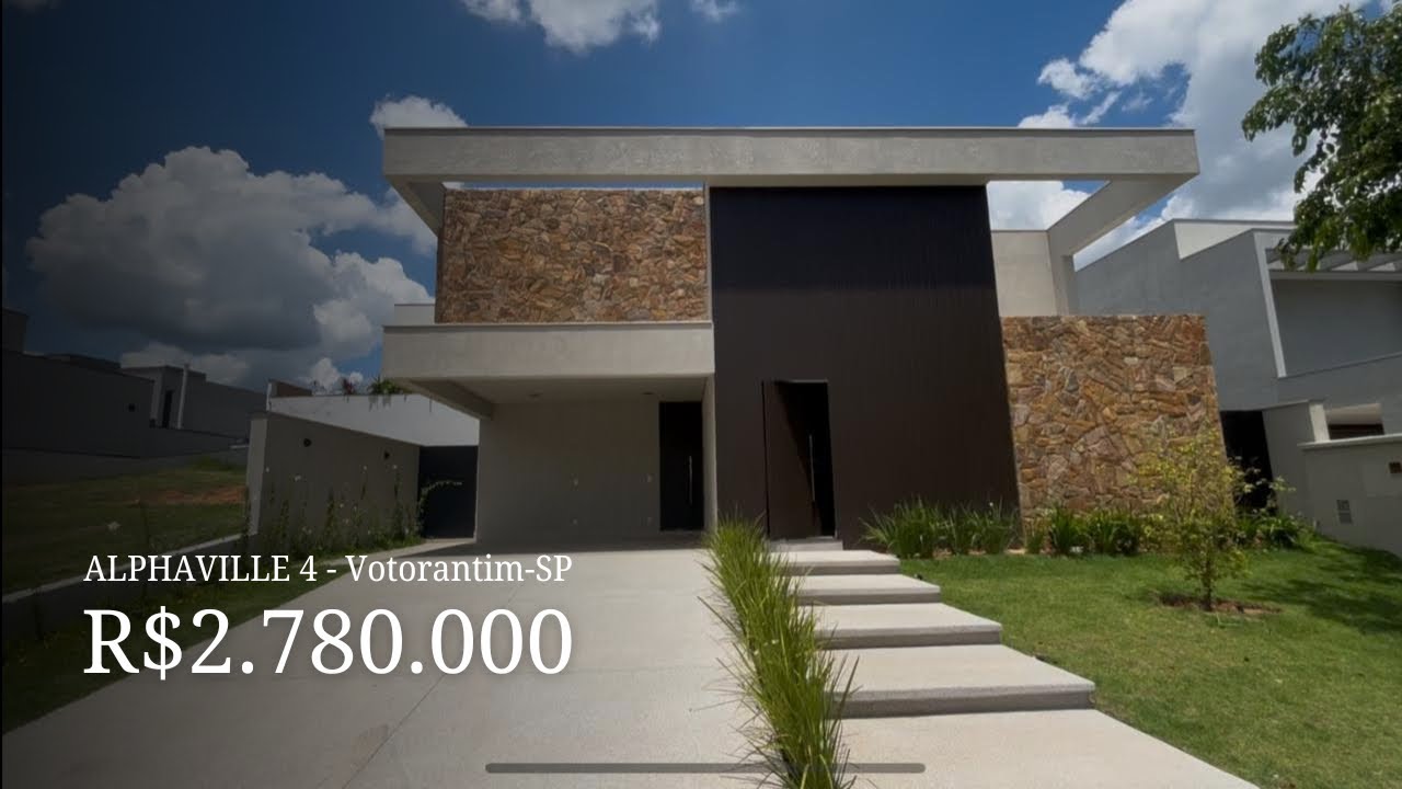 Essa casa térrea no Alphaville está PRONTA PRA MORAR (4 suítes + mobiliada)