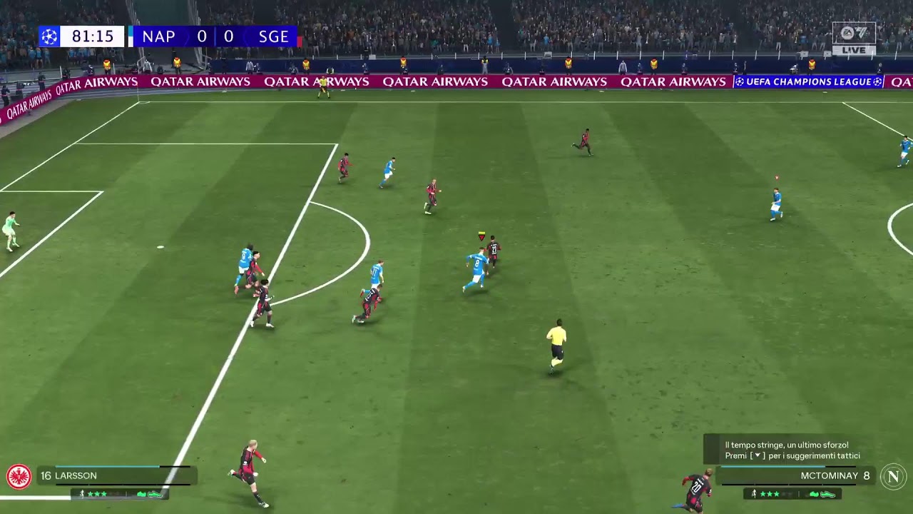 FC 26 Champions-League livello campione...non é facile difendere 