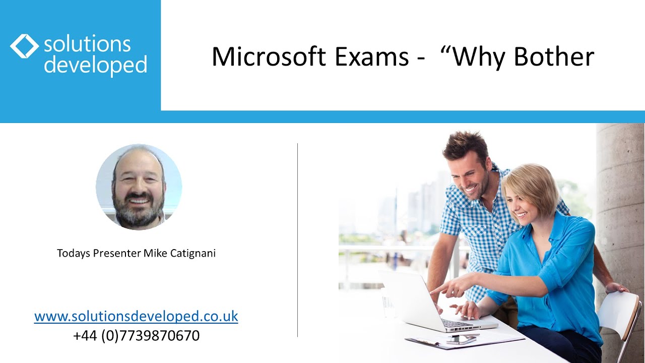 Why take a microsoft exam? | Microsoft Tips and Tricks