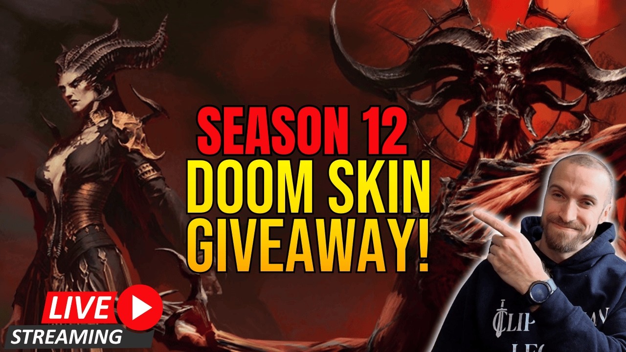 [!DROPS] !Doom Giveaway! !level !build #Diablo4 #Diablopartner
