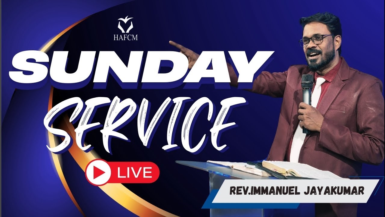 SUNDAY SERVICE [15-02-26] | LIVE 🔴 | REV.IMMANUEL JAYAKUMAR | HAFCM