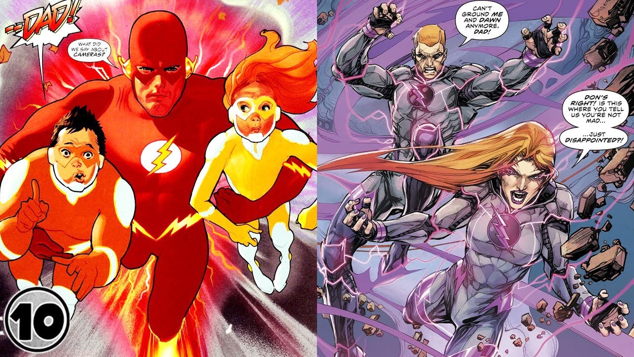 Top 10 Children Of The Flash