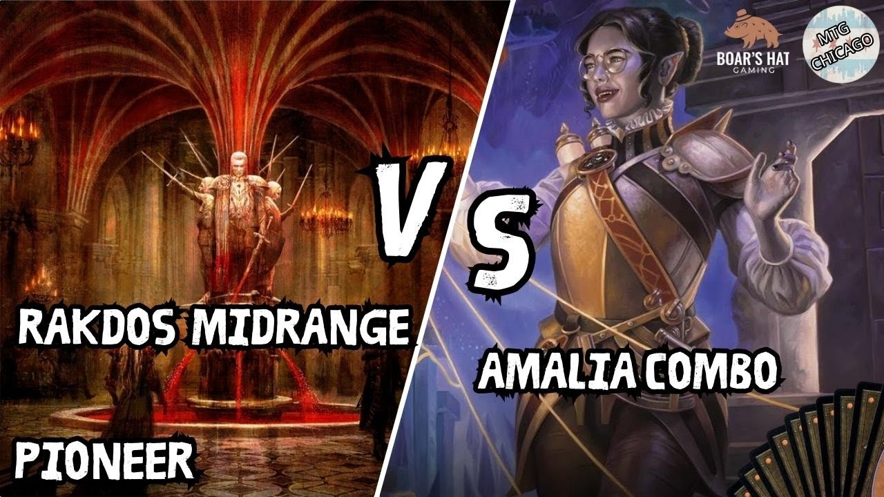 Rakdos Midrange VS Amalia Combo [MTG Pioneer]
