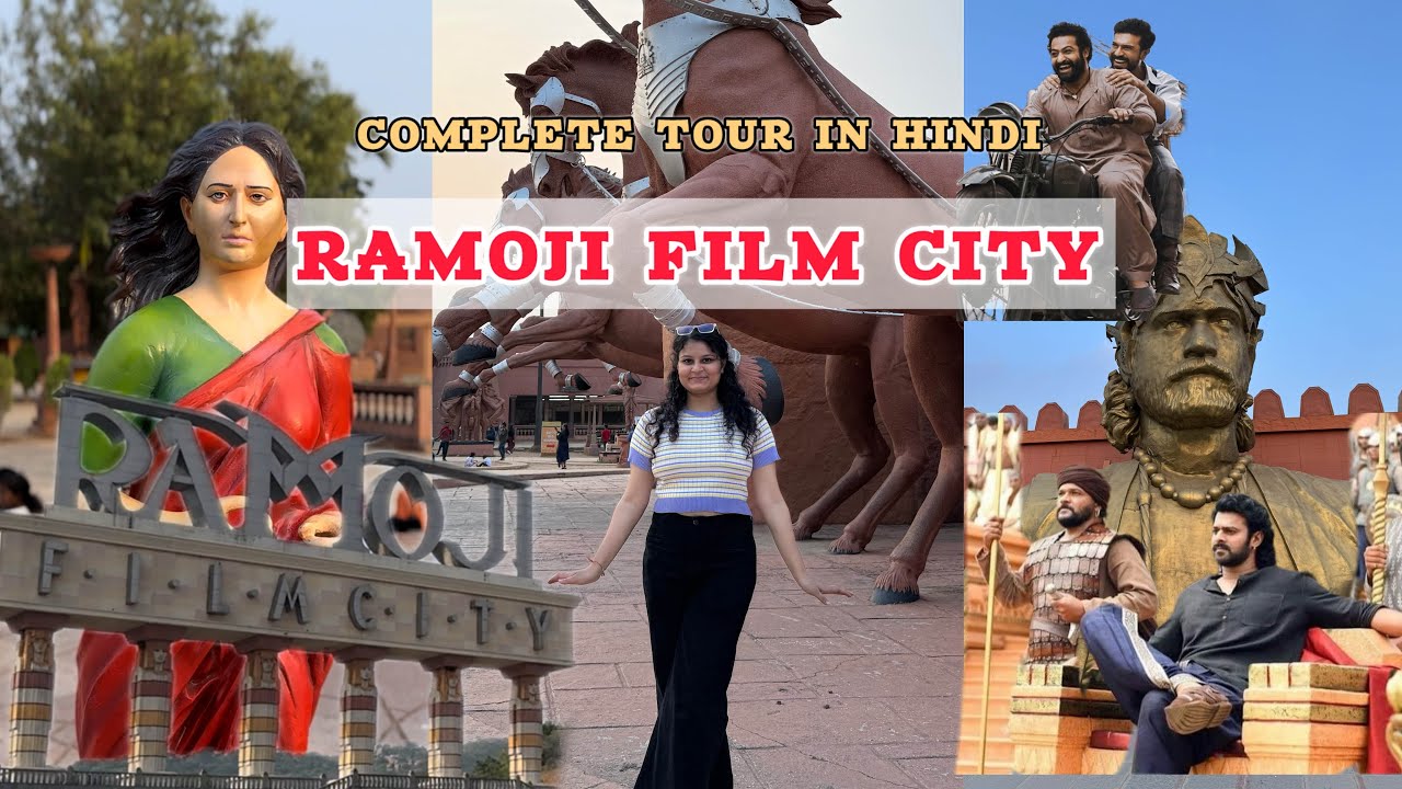 ramoji film city hyderabad complete tour in hindi #yt #ramojifilmcity #pushpa2