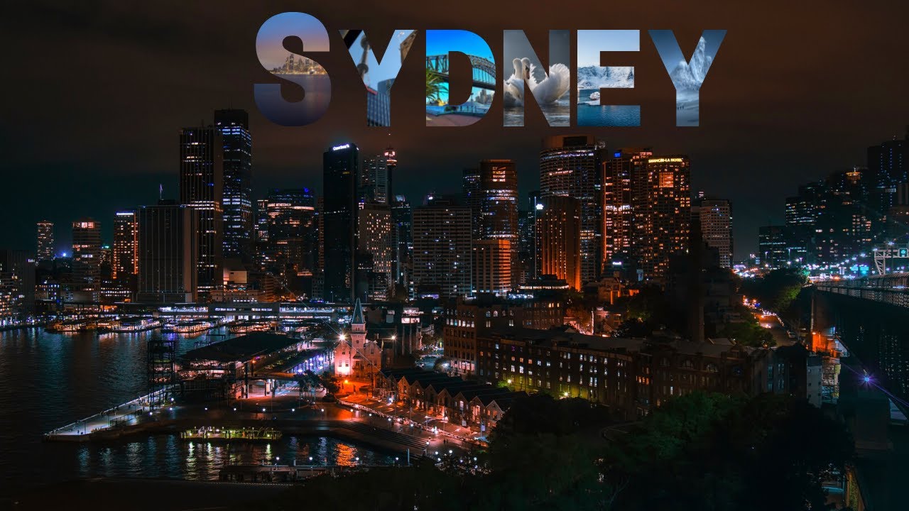 Driving in Sydney at Night [ 4K, 50FPS ].