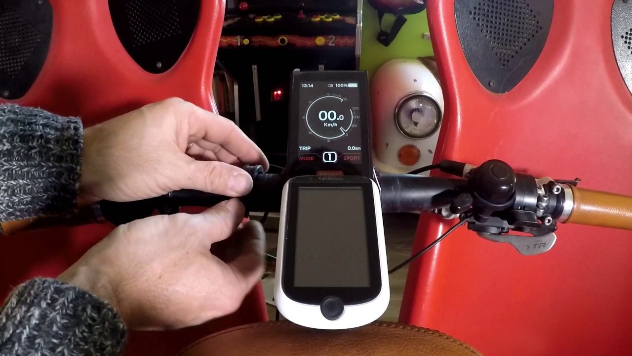 Sostituzione display a colori con porta usb BAFANG P850 con DP C18 e settaggio per E-BIKE