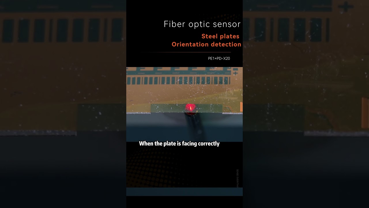How to Detect 1mm Orientation Differences on Steel Plates with Fiber Optic Sensors!