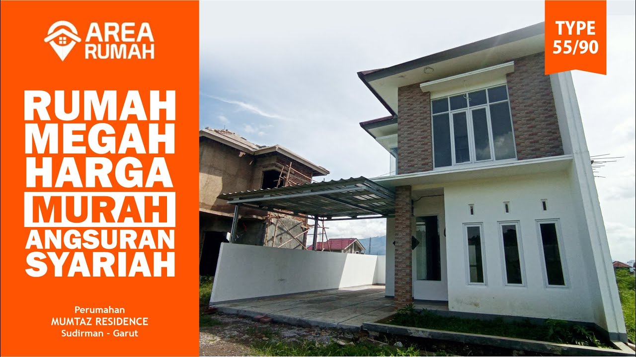 Rumah Megah Harga Murah + Angsuran Syariah Type 55/90 Mumtaz Residence | Rp.391 Juta | Area Rumah
