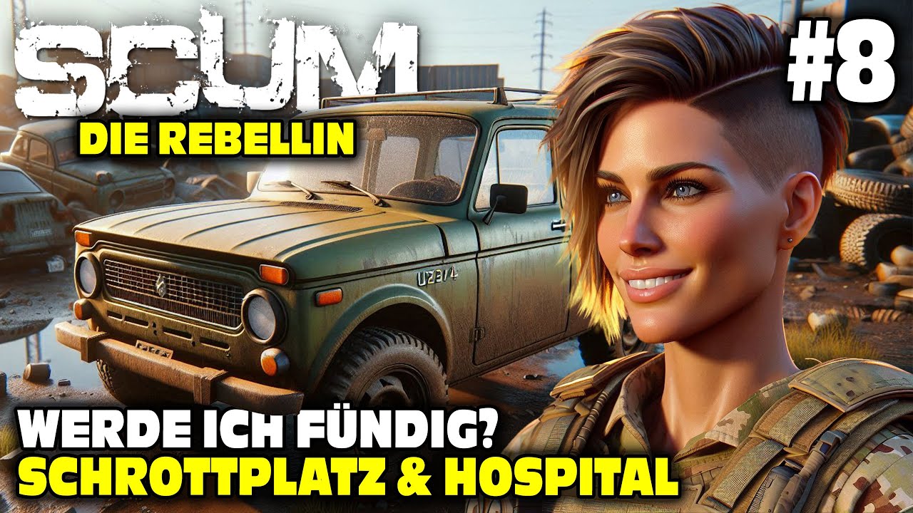 Fertigstellung des Lagers - Plündern wichtiger Ressourcen für die Zukunft | #8 | SCUM - Die Rebellin