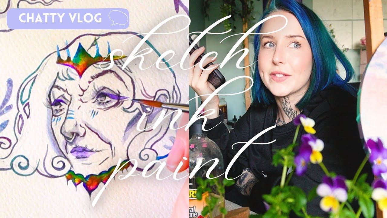 Sketchbook illustrations & I'm starting a Patreon! (with NO big social media following eeeek)