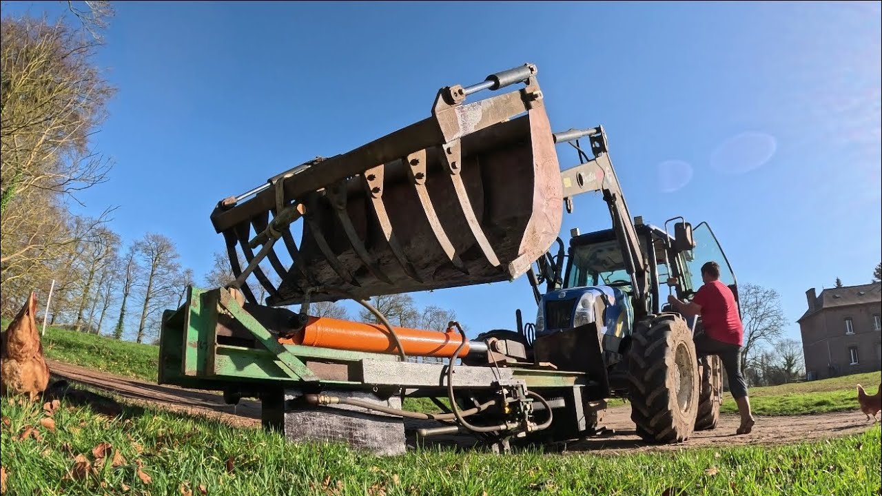 FENDEUSE à BOIS 35 TONNES !!