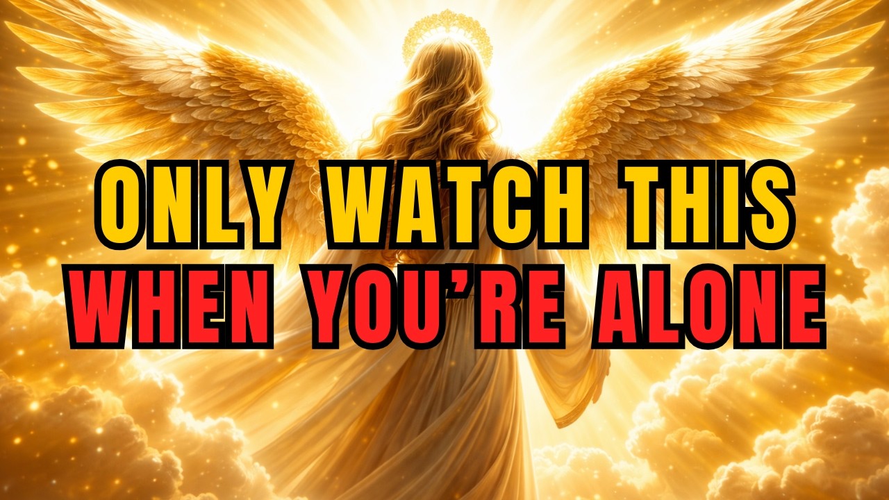 CHOSEN ONE, GOD SAID: SEE THIS ALONE RIGHT NOW