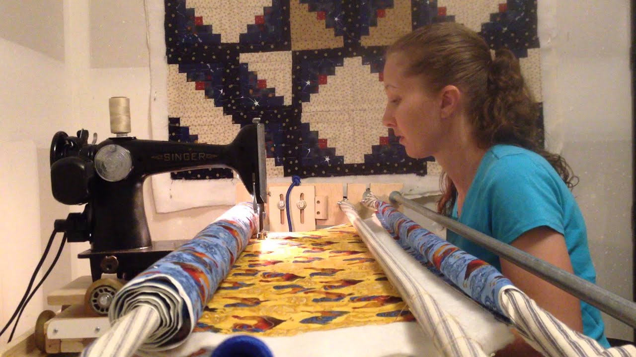 Quilting with a Singer 201-2