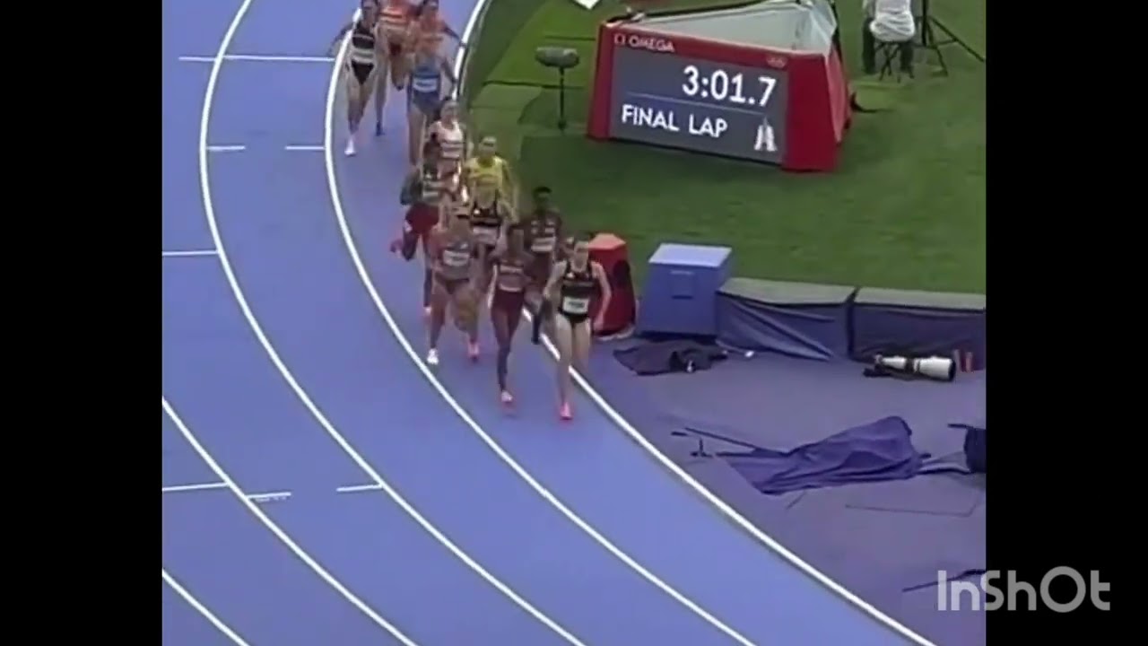 KLAUDIA KAZIMIERSKA W FINALE BIEGU NA 1500 METR&Oacute;W #kazimierska #1500 #finał #igrzyska #lekkoatletyka