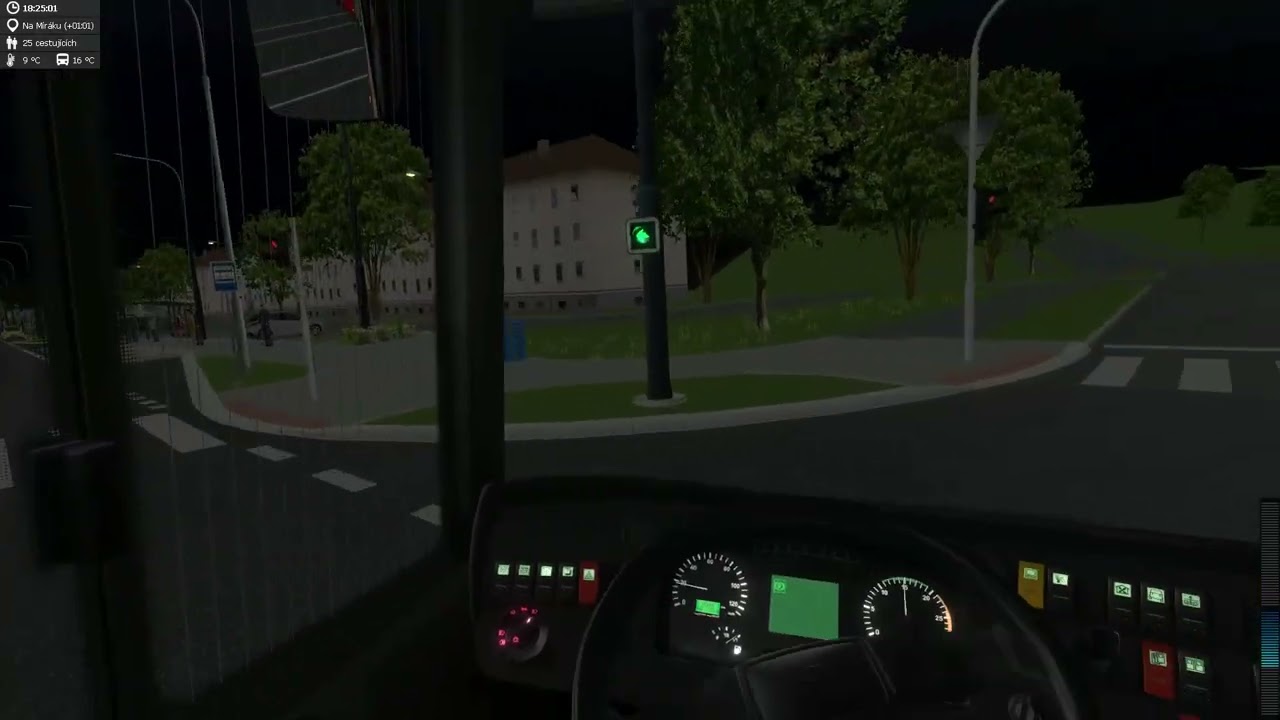 SIMT simulátor linka 41 Zborovská Pole - Střelná Hora 